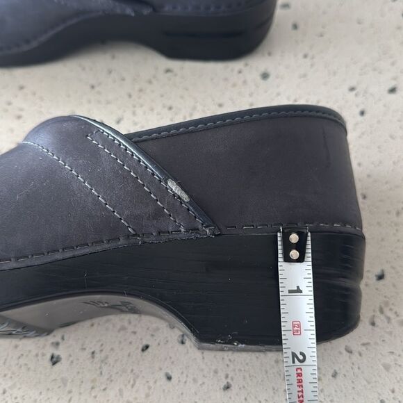 Dansko Women’s Blueberry Leather Clogs Comfortable Professional Shoes Size EU 40 - Picture 7 of 13